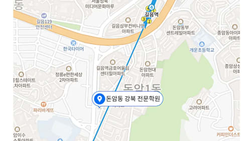 돈암동 초등 위치사진1
